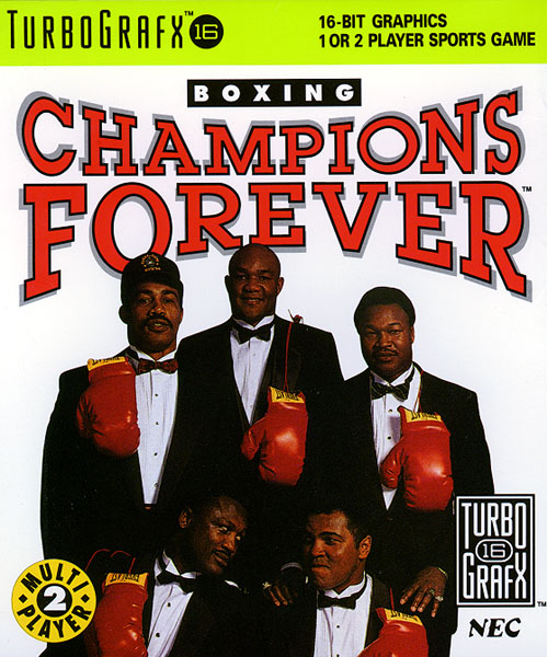 Champions Forever Boxing (USA) Box Scan